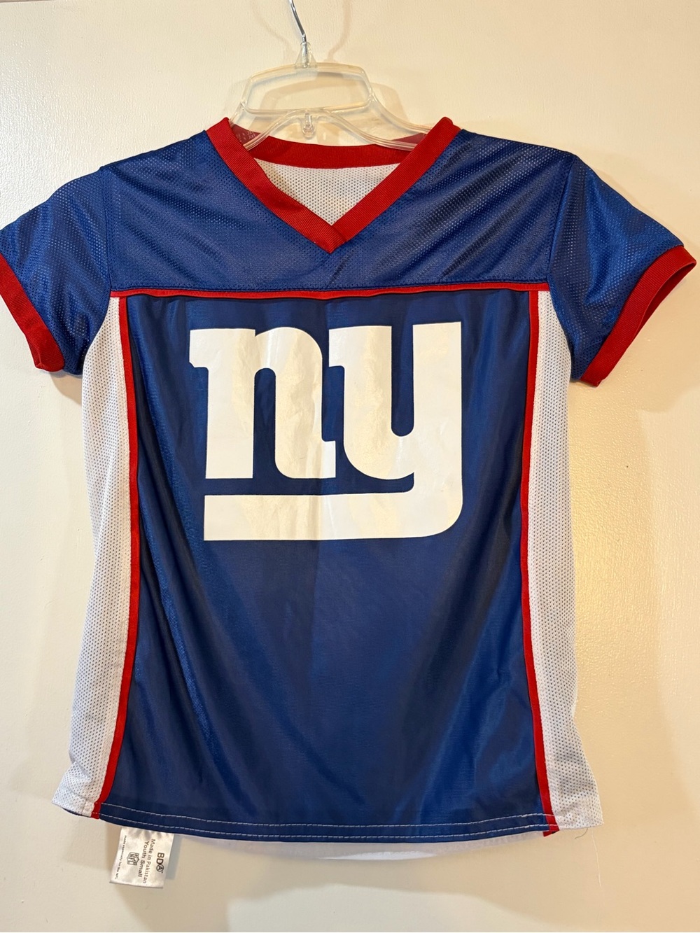 NFL Flag Football New York Giants Youth Small Reversible Jersey